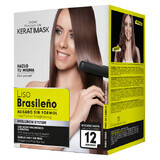 Brazilian hair straightening treatment, 350 ml, Be Natural