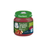 Biologische appel- en bietenpuree, 125 gr, Gerber