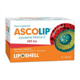 Vitamine C Liposomaal met kersensmaak, 500 mg, 30 sachets, Liposhell