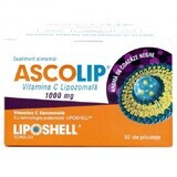 Vitamin C Liposomal mit Cashew-Geschmack, 1000 mg, 30 Beutel, Liposhell