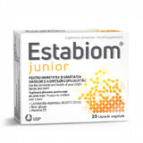 Estabiom Junior, 20 plantaardige capsules, USP Roemenië