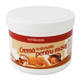 Anti-Cellulite-Massagecreme mit Zimt Interherb, 500ml, Interherb