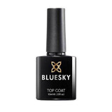 Semipermanente nageltoplaag Bluesky Uv 10ml 