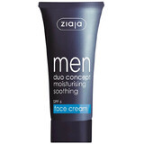 Hydraterende crème met matterende werking voor mannen, SPF 6, 50 ml, Ziaja