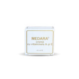 Medara vochtinbrengende crème met vitamine A en E, 40 g, Mebra