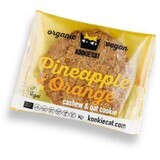 Biologisch glutenvrij ananas- en sinaasappelkoekje, 50 g, Kookie Cat