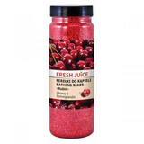 Perle pentru baie cu extract de rodie si cirese, 450 g, Fresh Juice