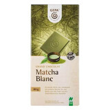 Biologische Matcha Blanc witte chocolade, 80 g, Gepa