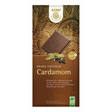 Chocolat bio au lait et à la cardamome, 100 g, Gepa