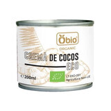 Crema di cocco bio senza glutine, 200 ml, Obio