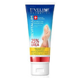 Crème voor gebarsten hielen met 25% urea Revitalium, 75 ml, Eveline Cosmetics