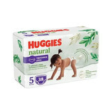 Luierbroekjes Naturel, Nr. 5, 12-17 kg, 38 stuks, Huggies