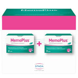 Memo Plus pack, 60 gélules + 30 gélules, Walmark