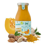 Supa crema Bio de dovleac cu curry, 6 luni +, 260 g, Sienna & friends