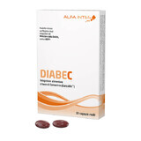 Diabec, 20 capsule moi, Alfa Intes