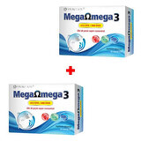 Mega Omega 3 pakket, 30 + 30 softgels, Cosmopharm