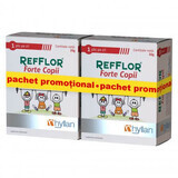 Pack promotionnel 1+1 Refflor Forte Enfants, 2 x 10 sachets, Hyllan