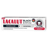 Tandpasta zwart-wit, 75 ml, Lacalut