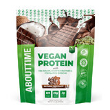 Abouttime Vegan Protein Protéine végétalienne avec arôme naturel de chocolat, 972.8