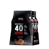 Gnc Amp Wheybolic 40, Chocolade Gearomatiseerde Rtd Eiwitshake, 414 Ml