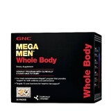 Gnc Mega Men Vitapak Programma, Multivitaminencomplex voor het hele lichaam, 30 pakjes