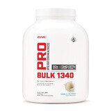 Gnc Pro Performance Bulk 1340, Gainer con proteine ​​e carboidrati, al gusto di vaniglia, 3294 G