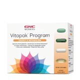 Gnc Women's Vitapak Program Energy And Metabolism, Multivitaminencomplex voor vrouwen, energie en metabolisme, 30 pakjes