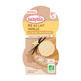 Biologisch melkdessert met rijst en vanille, 2 x 100 g, BabyBio