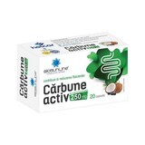 Carbune activ, 250 mg, 20 capsules, Helcor