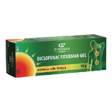 Diclofénac gel, 10 mg/g, 50 g, Fiterman
