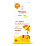 Crema solare con fiordaliso SPF 50 Sensitive Sun, 50 ml, Weleda