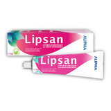 Aliphia Lipsan beschermende lippencrème, 15 g, Exhelios