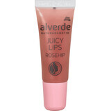 Alverde Naturkosmetik Juicy lipgloss rozenbottel, 8 ml