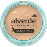 Alverde Naturkosmetik Sensitive pudră matifiantă, 11 g