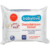 Lingettes désinfectantes Babylove, 30 pc