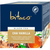 bitaco Tè nero Chai Vaniglia, 20 g