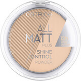 Catrice All Matt Plus Shine Control compact poeder 028 Honingbeige, 10 g