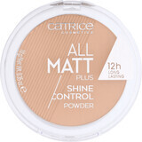 Catrice All Matt Plus Shine Control pudră compactă 030 Warm Beige, 10 g