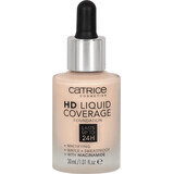 Fondotinta liquido Catrice HD Coverage 020 Rose Beige, 30 ml