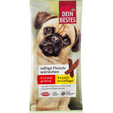 Dein Bestes Würstchen für Hunde mit Rindfleisch und Huhn, 60 g