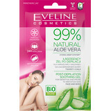 Eveline Cosmetics Verzachtende gel voor na het scheren met 99% natuurlijke aloë vera, 10 ml