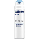 Gel de rasage Gillette pour peau sensible, 200 ml