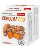 Curcuma 500, 30+30 gélules, Parapharm (1+1)