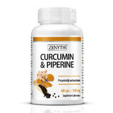 Curcumin & Piperine, 60 capsule, Zenyth