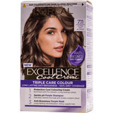 Loreal Paris EXCELLENCE CREME Permanente haarverf met ammoniak 7.11, 1 st