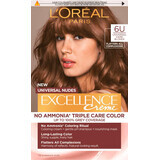 Loreal Paris EXCELLENCE CREME Tintura permanente 6U biondo scuro, 1 pz