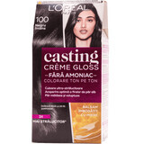 Loreal Paris CASTING CREME GLOSS Vopsea păr 100 negru intens, 1 buc