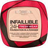 Loreal Paris Infaillible 24H Fresh Wear Compact Powder 180 Rose Sand, 9 g
