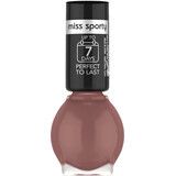 Miss Sporty Lasting Colour lac de unghii 203 Brown Nude, 7 ml