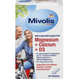 Mivolis Magnésium+Calcium+D3 comprimés, 95 g, 45 comprimés